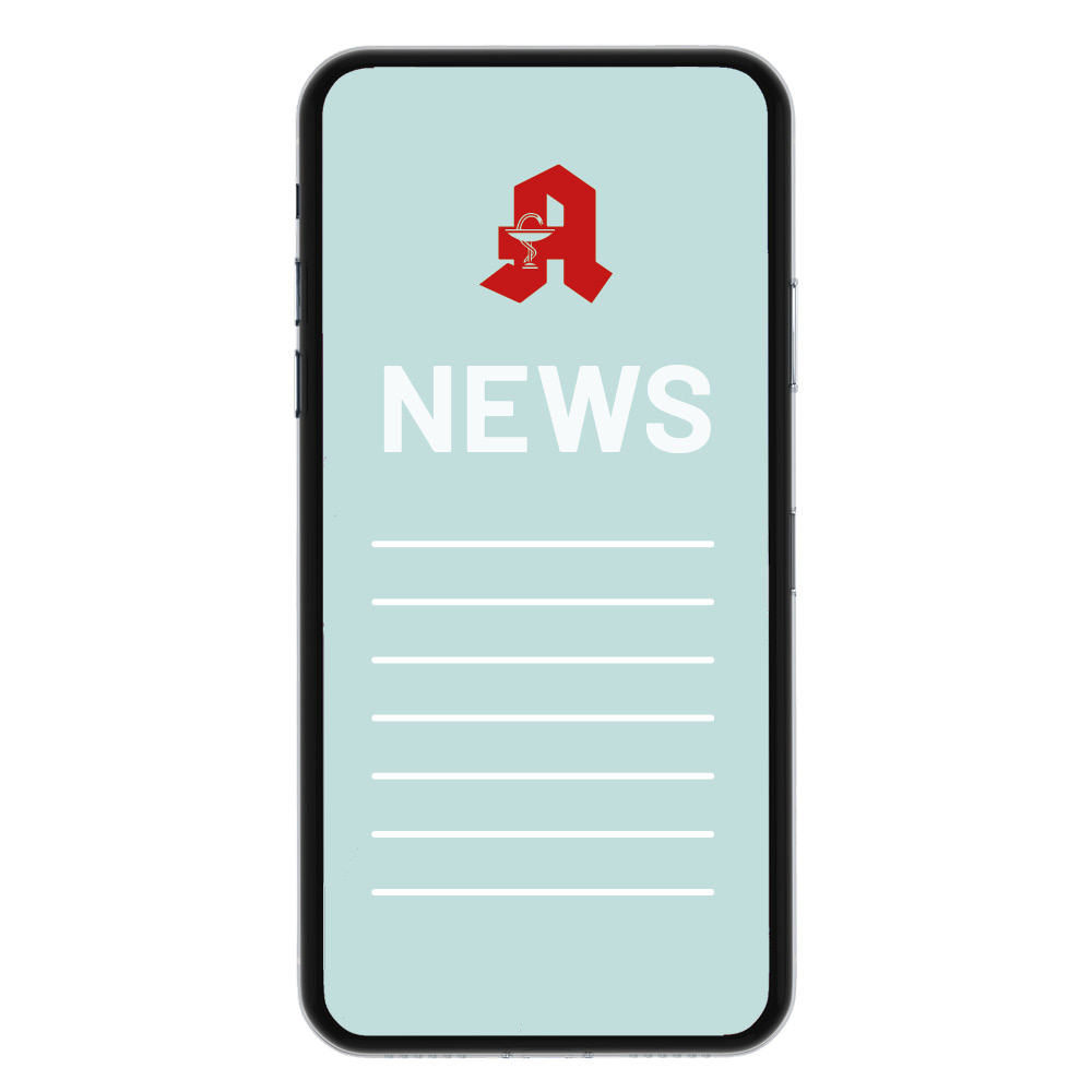 Mobiltelefon mit News
