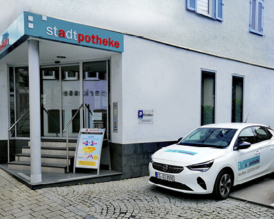 Stadt-Apotheke von Außen Stadt-Apotheke von Außen